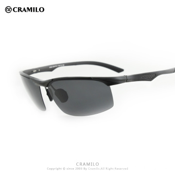 Cramilo 2018 Aluminio Magnesio UV400 Gafas de sol Hombres Gafas de sol polarizadas Gafas de sol de aluminio